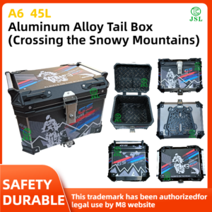 A6 45L Aluminum Alloy Tail Box (Crossing the Snowy Mountains)